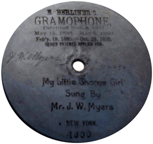Berliner's Gramophone 1809